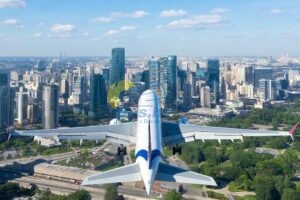 Батуми, отель Eurasia Batumi на самолёте